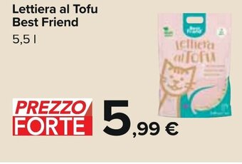 Lettiera al Tofu Best Friend 5,5 l