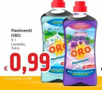 Paghi Poco Pavimenti ORO lt i Lavanda, Talco offerta