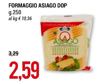 Hardis FORMAGGIO ASIAGO DOP g.250 offerta