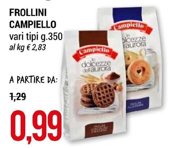 Hardis FROLLINI CAMPIELLO vari tipi g.350 offerta