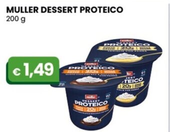 Gala Supermercati MULLER DESSERT PROTEICO 200 g offerta