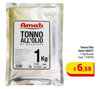 Tonno Olio Semi AMATI 1 Kg