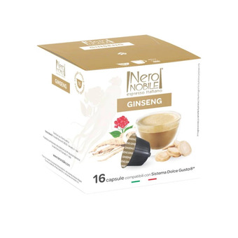 Iperal Capsule di ginseng compatibili sistema dolce gusto nero nobile offerta