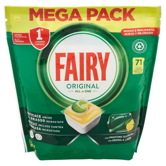 Iperal Detersivo lavastoviglie original all in one fairy offerta