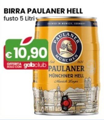 BIRRA PAULANER HELL fusto 5 Litri