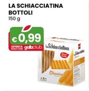 LA SCHIACCIATINA BOTTOLI 150 g