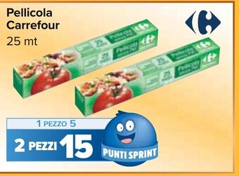 Carrefour Pellicola Carrefour 25 mt offerta