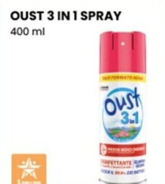 OUST 3 IN 1 SPRAY 400 ml