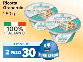 Carrefour Ricotta Granarolo 250 g offerta