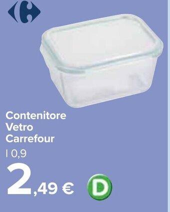 Carrefour Contenitore Vetro Carrefour offerta