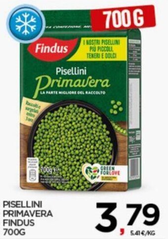 Interspar PISELLINI PRIMAVERA FINDUS 700G offerta