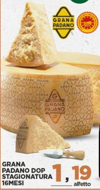 GRANA PADANO DOP STAGIONATURA 16MESI