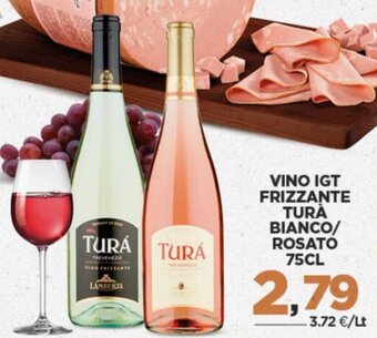 VINO IGT FRIZZANTE TURĂ BIANCO/ ROSATO 75CL