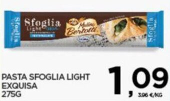 Interspar PASTA SFOGLIA LIGHT EXQUISA 275 G offerta