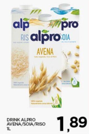 Interspar DRINK ALPRO AVENA/SOIA/RISO 1L offerta