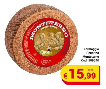 Formaggio Pecorino Monteterno