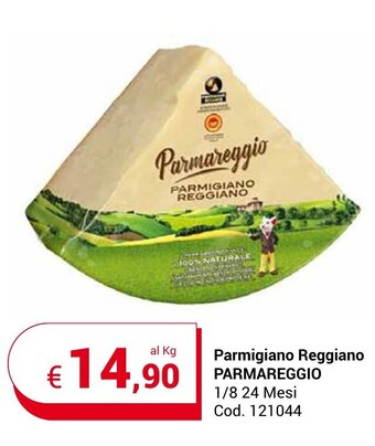 Parmigiano Reggiano PARMAREGGIO 1/8 24 Mesi