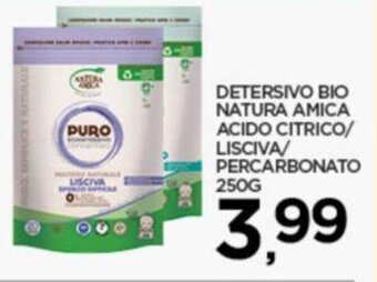 Interspar DETERSIVO BIO NATURA AMICA ACIDO CITRICO/ LISCIVA/ PERCARBONATO 250G offerta