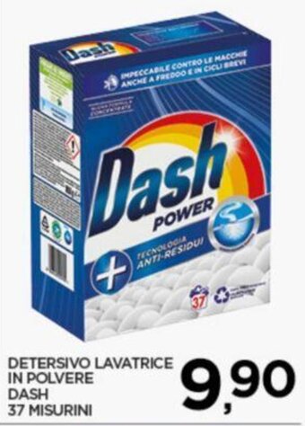 Interspar DETERSIVO LAVATRICE IN POLVERE DASH 37 MISURINI offerta