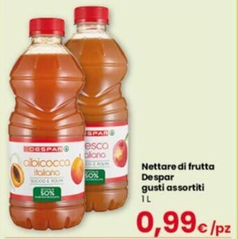 Interspar Nettare di frutta Despar gusti assortiti 1L offerta