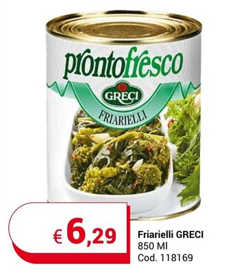 Centro Cash Friarielli GRECI 850 MI offerta