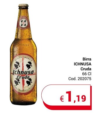 Centro Cash Birra ICHNUSA Cruda 66 Cl offerta