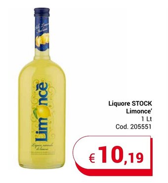Liquore STOCK Limonce' 1 Lt