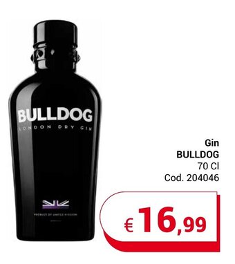 Centro Cash Gin BULLDOG 70 CI offerta