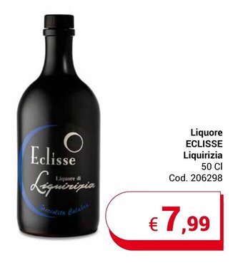 Liquore ECLISSE Liquirizia 50 Cl
