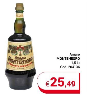 Amaro MONTENEGRO 1,5 Lt