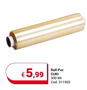 Roll Pvc CUKI 300 Mt