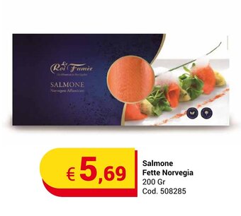 Centro Cash Salmone Fette Norvegia 200 Gr offerta
