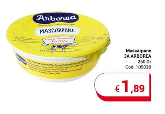 Centro Cash Mascarpone 3A ARBOREA 250 Gr offerta