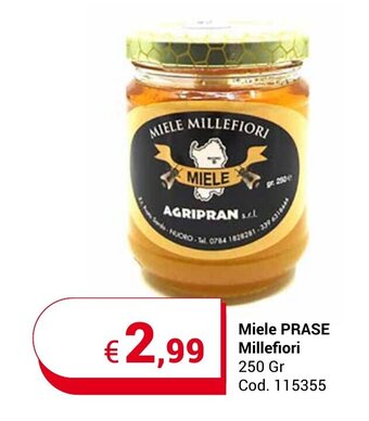 Centro Cash Miele PRASE Millefiori 250 Gr offerta