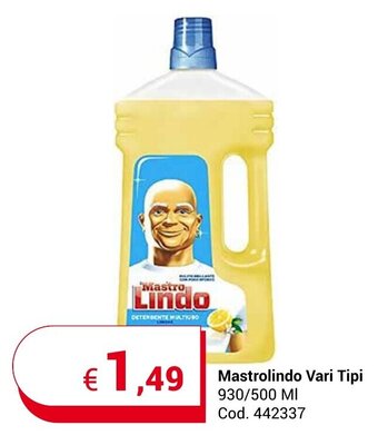 Centro Cash Mastrolindo Vari Tipi 930/500 MI offerta