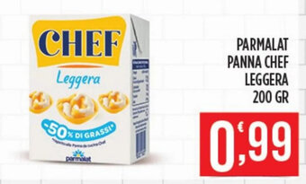 Euroesse PARMALAT PANNA CHEF LEGGERA 200 GR offerta