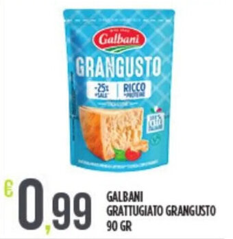 GALBANI GRATTUGIATO GRANGUSTO 90 GR