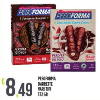 Euroesse PESOFORMA BARRETTE VARI TIPI 372 GR offerta