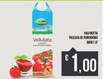 VALFRUTTA PASSATA DI POMODORO BRIK 1 LT