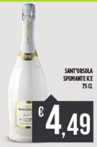 SANT'ORSOLA SPUMANTE ICE 75 CL