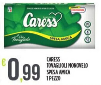 Euroesse CARESS TOVAGLIOLI MONOVELO SPESA AMICA 1 PEZZO offerta