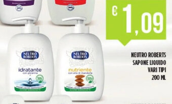NEUTRO ROBERTS SAPONE LIQUIDO VARI TIPI 200 ML