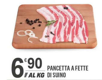 Supermercati Dok PANCETTA A FETTE DI SUINO offerta