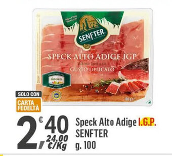 Speck Alto Adige I.G.P. SENFTER g. 100