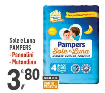 Sole e Luna PAMPERS - Pannolini - Mutandino