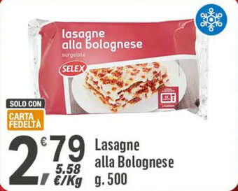 Supermercati Dok Lasagne alla Bolognese g. 500 offerta