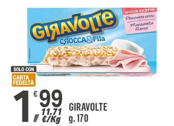 Supermercati Dok GIRAVOLTE g. 170 offerta