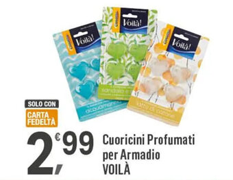 Supermercati Dok Cuoricini Profumati per Armadio VOILÀ offerta