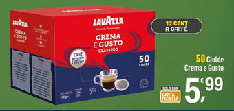 Supermercati Dok LAVAZZA 50 Cialde Crema e Gusto offerta