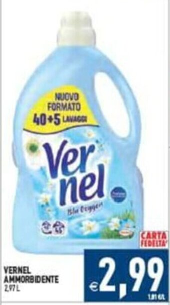 Supermercati Agorà VERNEL AMMORBIDENTE offerta